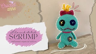 Crochet special helloween | Scrump from Lilo and Stitch | eng sub step by step | Crochet Anne