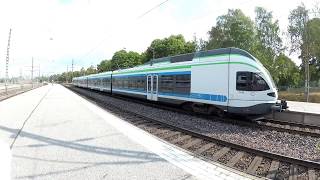 Commuter trains (HSL) in Helsinki, Finland