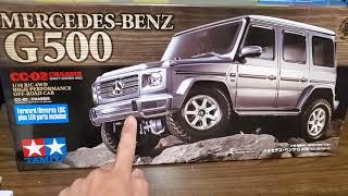 Tamiya CC02 Mercedes Benz G500 Unboxing! (Tower Hobbies Haul)