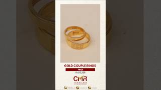 Gold Couple Rings #cmrjewellery #goldjewellery #goldornaments  #goldaccessories