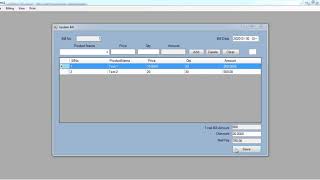 C# Simple Billing Software Part - 18 ( Printing Sales Report Between Two Dates)