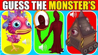 GUESS the MONSTER'S VOICE | MY SINGING MONSTERS | Baby Yawstric, Pride, Konstructure