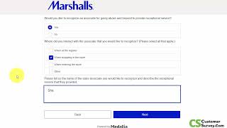 Marshallsfeedback.com - Marshalls Customer Satisfaction Survey | 2024