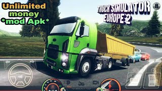 #05 | Truck Simulator : Europe 2 unlimited money mod purchase new trucks and trailers,