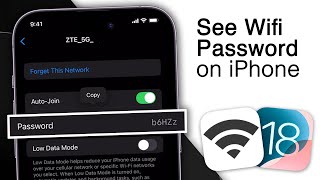 How To See Wifi Password on iPhone! [New iOS 18 Method]