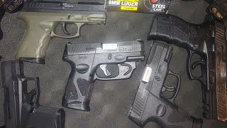 My 9mm Taurus collection