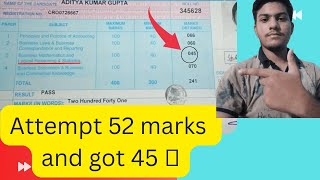 Ca foundation math's success strategy| Attempted 52 marks question and got 45 |#cafoundation#ca#exam