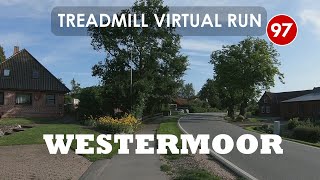 Treadmill Virtual Run 97: Westermoor, Schleswig-Holstein, Germany