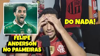 FLAMENGUISTA REAGE A FELIPE ANDERSON NO PALMEIRAS  REACT BAITA CONTRATAÇÃO! REAÇÕES RIVAIS