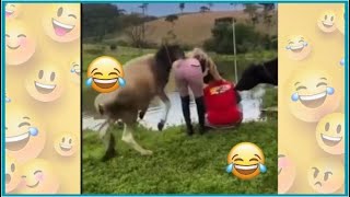 فيديوهات مضحكه جدا 🤣 تحدي الضحك مواقف طريفة ومضحكة تموت من الضحك🤣🤣 فيديو206