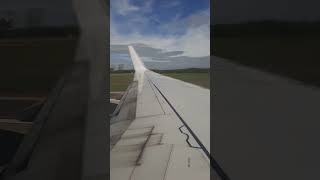 Windy Takeoff in Budapest | Ryanair B737-800 | LHBP | SP-RNK