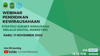 WEBINAR PENDIDIKAN KEWIRAUSAHAAN SMAN 4 BANDUNG