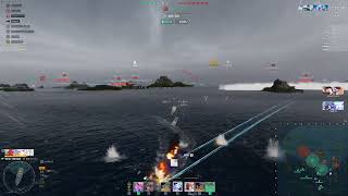 World of Warships Clan Battle (Season 27) “Asp” [4-FUN] vs [T4NGO] No "Detonation" Flag