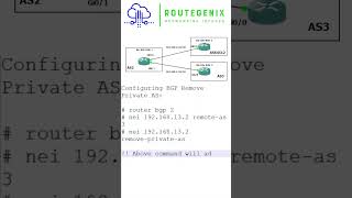 NanoBytes by Route Genix | Configuring BGP Remove Private AS