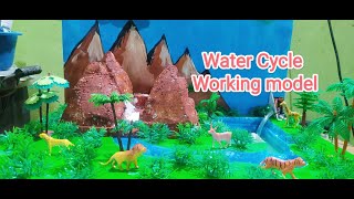 Water Cycle Working Model | Science Project fair project