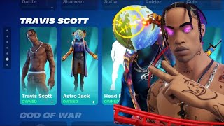 TRAVIS SCOTT RETURN BY SURPRISE TO FORTNITE? Travis scott Return Relase date item shop skin COMING