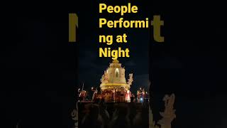 People Performing at Night। #shorts