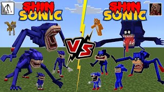 Shin Sonic VS Shin Sonic [Detro] 🆚 [GOJI DRAW] Minecraft Addon