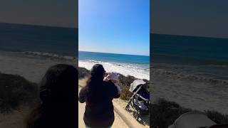 Baby’s day out at beautiful San Clemente Beach, California #shorts #trending #cutebaby #fun #travel