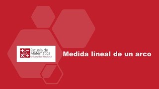 Medida lineal de un arco