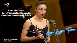 Best Actress - Ayca's Speech at the Golden Butterfly Award Dec 2021