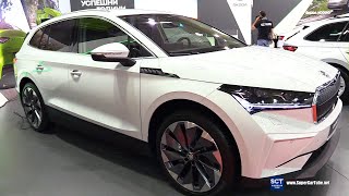 2022 Škoda Enyaq iV80 - Exterior and Interior Walkaround - 2022 Sofia Motor Show