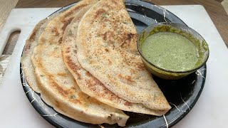 Rice Pudla | Rice Nashta | Instant Rice Dosa | चावल का नाश्ता रेसिपी | Healthy Breakfast Recipe