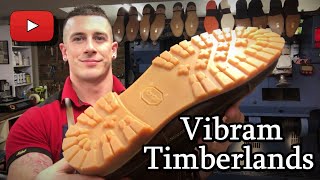 Resoling Timberland Boots | Vibram Soles | Timberland Boot Upgrade