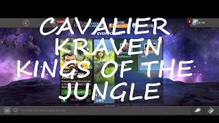 CAVALIER Kings of the Jungle | CAVALIER KRAVEN | MARVEL CONTEST OF CHAMPIONS | MCOC |