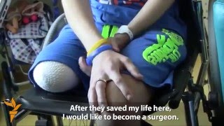 Ukrainian Teenager Recovers After Limb Amputation At Czech Hospital rferl