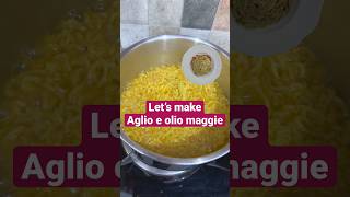 I Tried VIRAL Aglio e Olio Maggi| Hustle with Geeta | #shorts #maggi #maggirecipe #aglioeolio #Viral