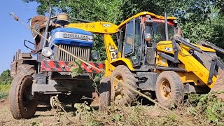 New Jcb 3dx Backhoe Loader Machine Loading Mud ln Sonalika Tractor |Jcb Tractor | Tractor Jcb Video