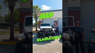 It’s a tough one! Jeep Gladiator VS Ford Explorer Traffic Unit #cops #police