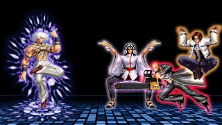 KOF Mugen Boss Orochi vs Spoof Sacred Treasures Team