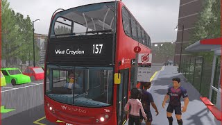 CROYDON V1.3 | Route 157: Norwood Junction - West Croydon | Enviro 400 - Arriva!!