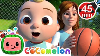 Basketball Fun Song! | Cocomelon 🍉 | Kids Learning Songs! |  Sing Along Nursery Rhymes 🎶