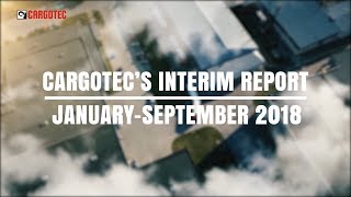 Cargotec's January-September 2018 interim report