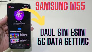 Samsung M55 5G Data Setting Making New Apn