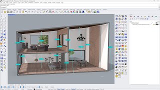 byRhinoGadget - MoveToZPt, DistanceBetween2Faces, DotSerial, DotZ