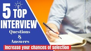 Top 5 Interview Question with Answers 2019 (English)| Session - 4 | 5 Interview Riddles