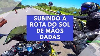 Subindo a Rota do Sol de Mãos dadas! Com Kpiroto Z9