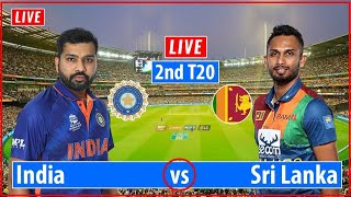 Sri Lanka vs India 2nd T20 Match Live Streaming 2022 || IND vs SL 2nd T20 Live Match Today