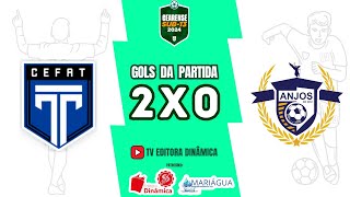 CEFAT TIROL 2X0 ANJOS DO CÉU - GOLS - (CEARENSE SUB-13)