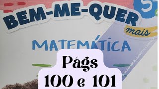 Bem-me-quer Mais Matemática  - 5° ano - págs 100 e 101 - Comparação de Ângulos