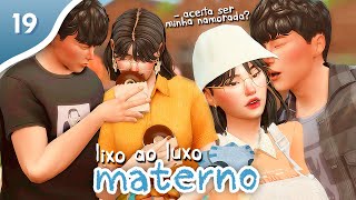 ela aceitou NAMORAR depois de tanto tempo? 💘 l the sims 4 desafio lixo ao luxo materno