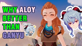 Why Aloy better than Ganyu? | Genshin Impact