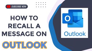 How to recall a message in outlook