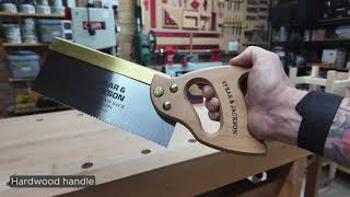 Creating a Tenon Joint using a Brass Back Tenon Saw