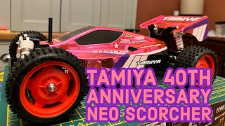 Tamiya Metallic Pink Neo Scorcher 40th Anniversary Build Mini OAG