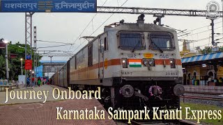 Bhusawal To Pune Full Journey In 12630 Karnataka Sampark Kranti Express (Via Pune, Miraj)